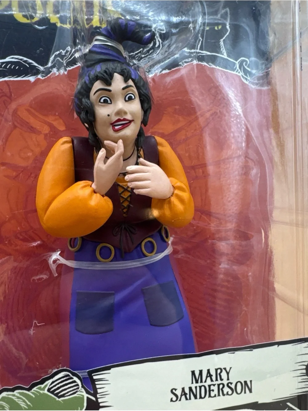 NECA Disney Hocus Pocus Mary Sanderson Toony Terror 6” Action Figure New
